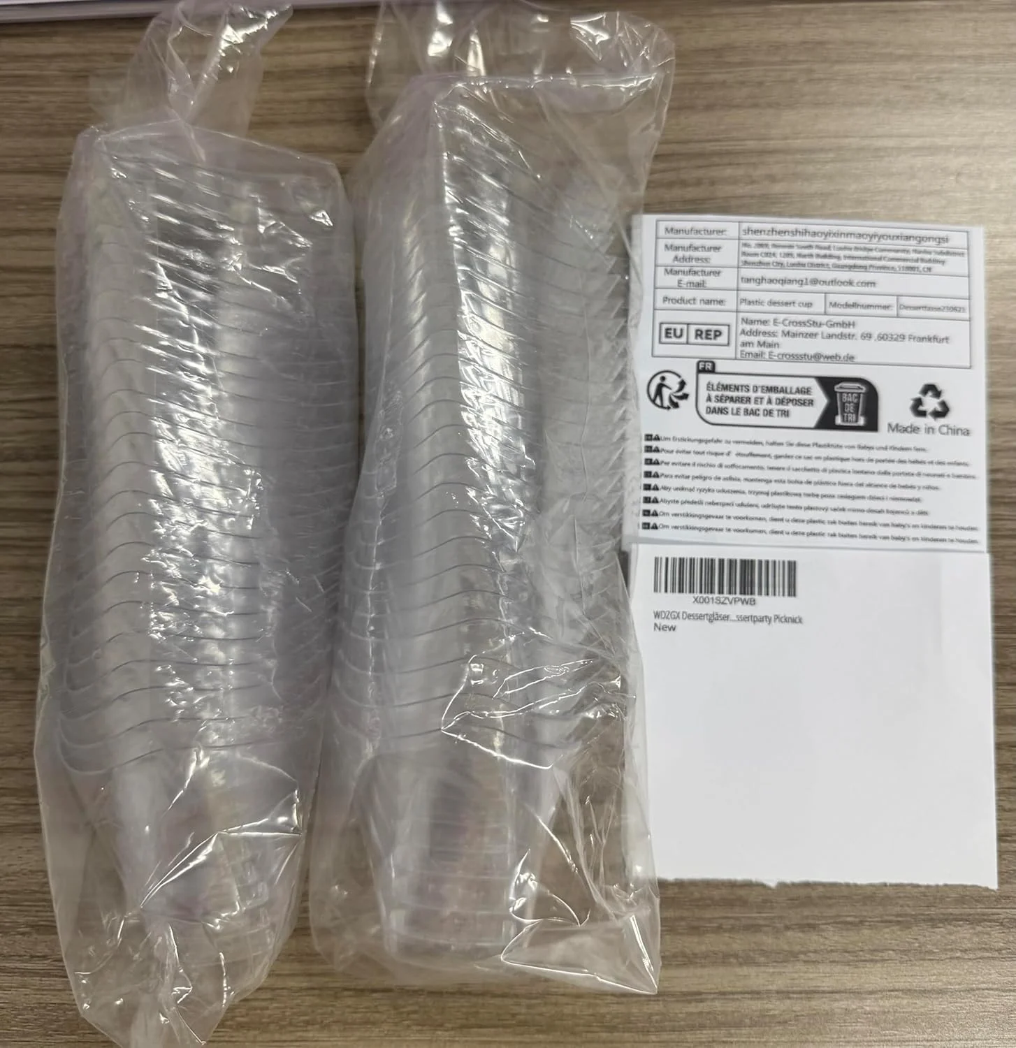 ظروف دسر WDZGX، بسته 50 عددی لیوان دسر 100 میلی لیتری، کاسه دسر پلاستیکی قابل استفاده مجدد با قاشق برای دسر، موس، پودینگ، بوفه های یخی، مهمانی دسر، پیک نیک ظروف دسر WDZGX، بسته 50 عددی لیوان دسر 100 میلی لیتری، کاسه دسر پلاستیکی قابل استفاده مجدد با قاشق برای دسر، موس، پودینگ، بوفه های یخی، مهمانی دسر، پیک نیک