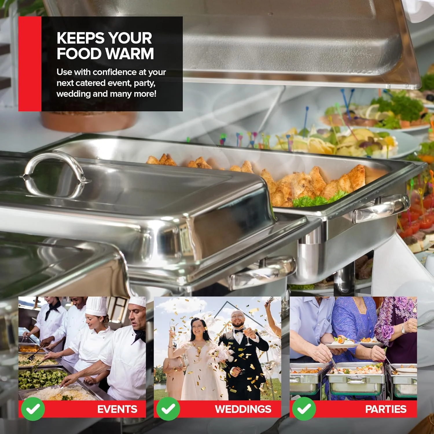 گرم نگهدارنده غذا 6 ساعته برای مهمانی ها (بسته 6 عددی)، قوطی های سوخت گرمایشی با فتیله و درب پیچی ایمنی، گرم نگهدارنده غذا برای بوفه ها، مهمانی ها، عروسی ها، مشعل های با ماندگاری طولانی برای گرم نگهدارنده غذا، بخاری غذا گرم نگهدارنده غذا 6 ساعته برای مهمانی ها (بسته 6 عددی)، قوطی های سوخت گرمایشی با فتیله و درب پیچی ایمنی، گرم نگهدارنده غذا برای بوفه ها، مهمانی ها، عروسی ها، مشعل های با ماندگاری طولانی برای گرم نگهدارنده غذا، بخاری غذا