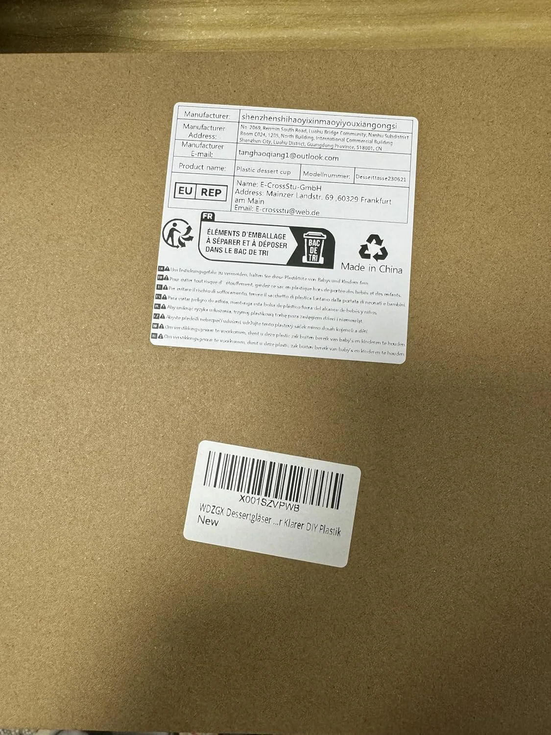 ظروف دسر WDZGX، بسته 50 عددی لیوان دسر 100 میلی لیتری، کاسه دسر پلاستیکی قابل استفاده مجدد با قاشق برای دسر، موس، پودینگ، بوفه های یخی، مهمانی دسر، پیک نیک ظروف دسر WDZGX، بسته 50 عددی لیوان دسر 100 میلی لیتری، کاسه دسر پلاستیکی قابل استفاده مجدد با قاشق برای دسر، موس، پودینگ، بوفه های یخی، مهمانی دسر، پیک نیک