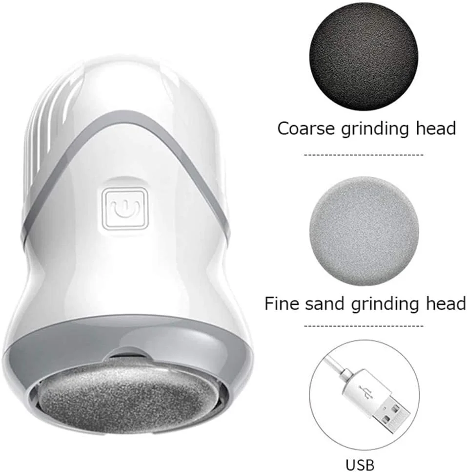 سوهان برقی پا با مکش USB NOOFIE، از بین برنده پینه پا برای پوست خشک و ترک خورده، ابزار حرفه ای پدیکور پا، C (A) سوهان برقی پا با مکش USB NOOFIE، از بین برنده پینه پا برای پوست خشک و ترک خورده، ابزار حرفه ای پدیکور پا، C (A)