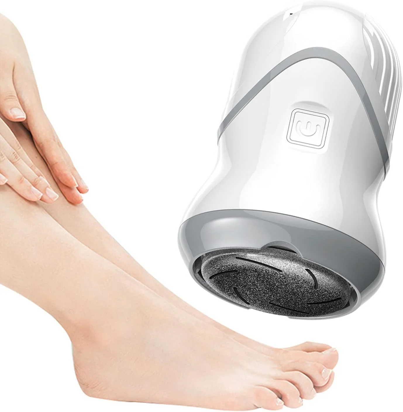 سوهان برقی پا NOOFIE با قابلیت مکش، از بین برنده پوست سفت و پینه پا، ابزار حرفه ای پدیکور قابل حمل برای پوست های خشک و ترک خورده، 1 عدد (2 عدد)