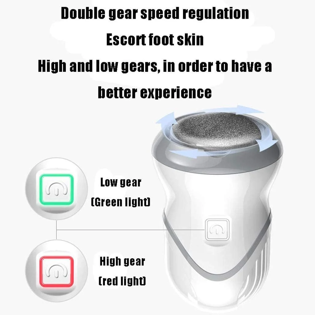 سوهان برقی پا NOOFIE با قابلیت مکش، از بین برنده پوست سفت و پینه پا، ابزار حرفه ای پدیکور قابل حمل برای پوست های خشک و ترک خورده، 1 عدد (2 عدد) سوهان برقی پا NOOFIE با قابلیت مکش، از بین برنده پوست سفت و پینه پا، ابزار حرفه ای پدیکور قابل حمل برای پوست های خشک و ترک خورده، 1 عدد (2 عدد)