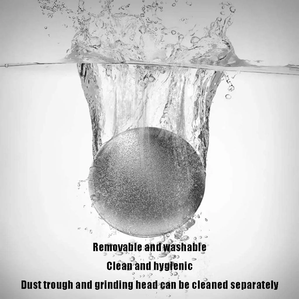 سوهان برقی پا NOOFIE با مکش و جذب پوست مرده، سوهان برقی پا از بین برنده پینه و پوست سخت، ابزار حرفه ای و قدرتمند پدیکور، دو سرعته، 1 عدد (2 عدد)