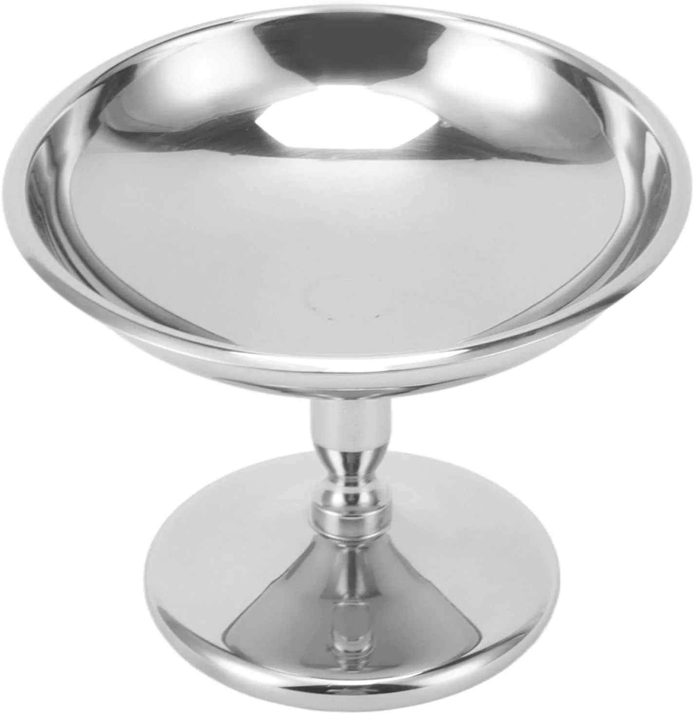 کاسه دسر Zisemeil، جام دسر استیل ضد زنگ، کاسه بستنی، شیر و پودینگ قدیمی برای کافه کاسه دسر Zisemeil، جام دسر استیل ضد زنگ، کاسه بستنی، شیر و پودینگ قدیمی برای کافه