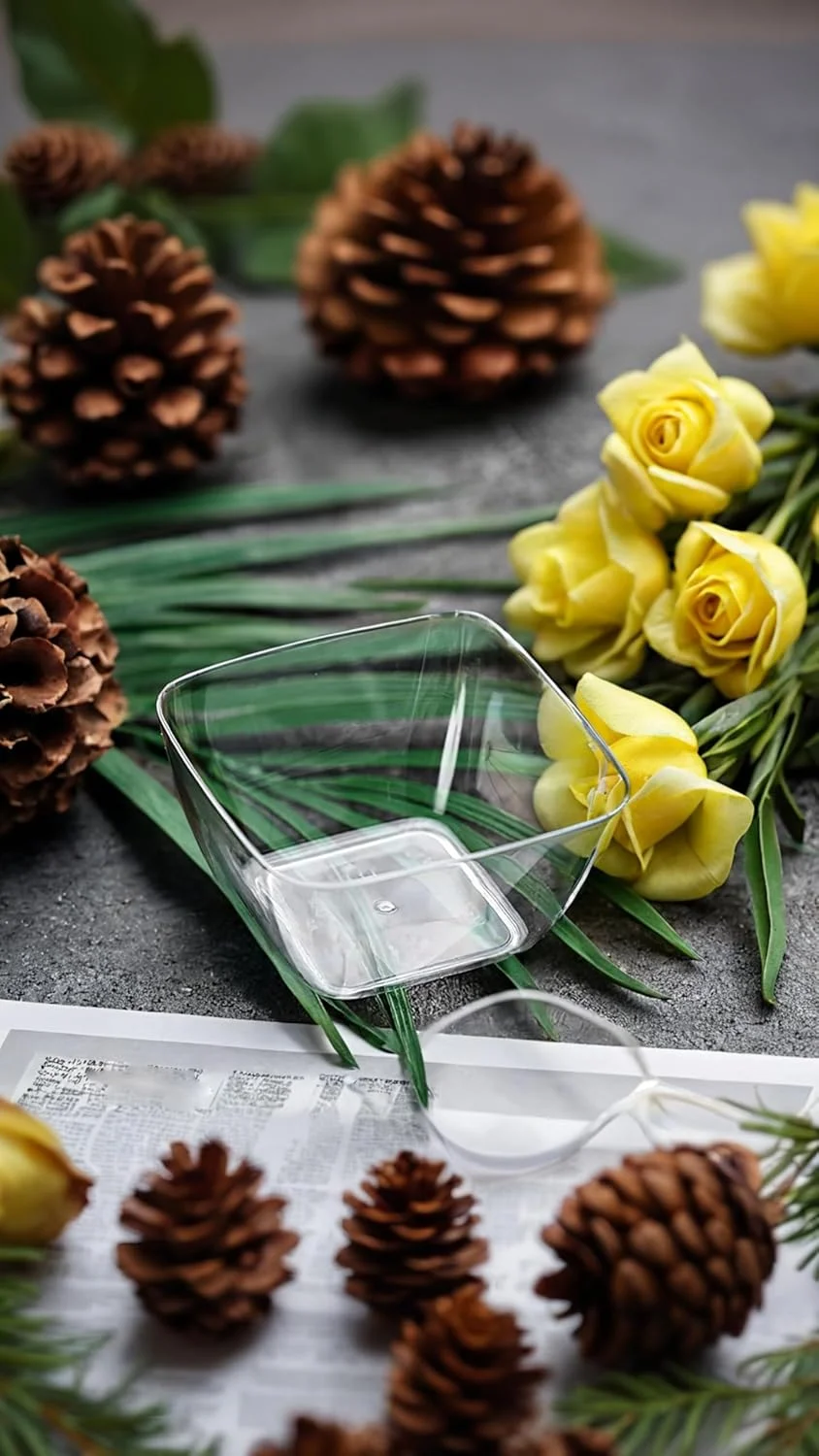 ظروف دسر مینیاتوری 100 عددی Sweet Seven همراه با قاشق - کاسه های شفاف یکبار مصرف 2 اونسی برای دسرهای شیک، ایده آل برای مهمانی ها و مناسبت های خاص ظروف دسر مینیاتوری 100 عددی Sweet Seven همراه با قاشق - کاسه های شفاف یکبار مصرف 2 اونسی برای دسرهای شیک، ایده آل برای مهمانی ها و مناسبت های خاص