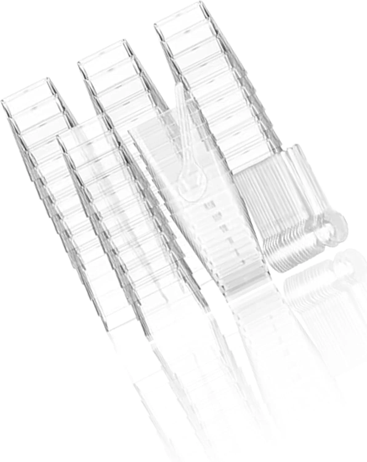 ظروف دسر مینی Sweet seven، بسته 50 عددی، 150 میلی لیتری، همراه با قاشق - ظروف شات مربعی پلاستیکی شفاف و قابل استفاده مجدد برای پارفه، پیش غذا و لیوان دسر