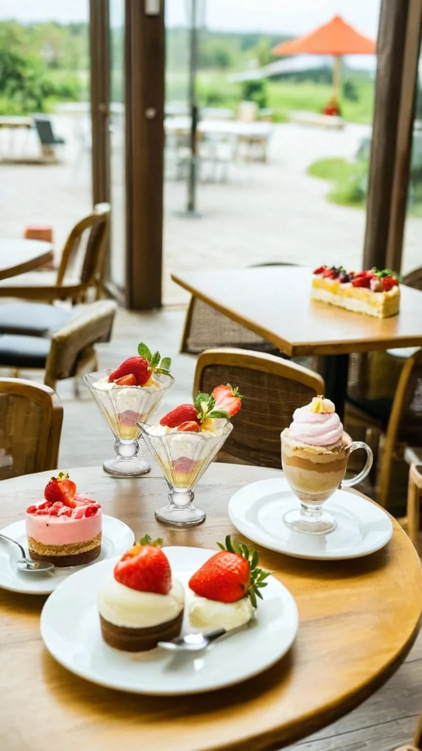 ظروف بستنی خوری شیشه ای Sweet seven - بسته 6 عددی، 192 میلی لیتر، فنجان های دسر پایه دار برای میلک شیک، پارفه، پودینگ و میوه - لیوان های بستنی خوری شبدری شکل شفاف ظروف بستنی خوری شیشه ای Sweet seven - بسته 6 عددی، 192 میلی لیتر، فنجان های دسر پایه دار برای میلک شیک، پارفه، پودینگ و میوه - لیوان های بستنی خوری شبدری شکل شفاف