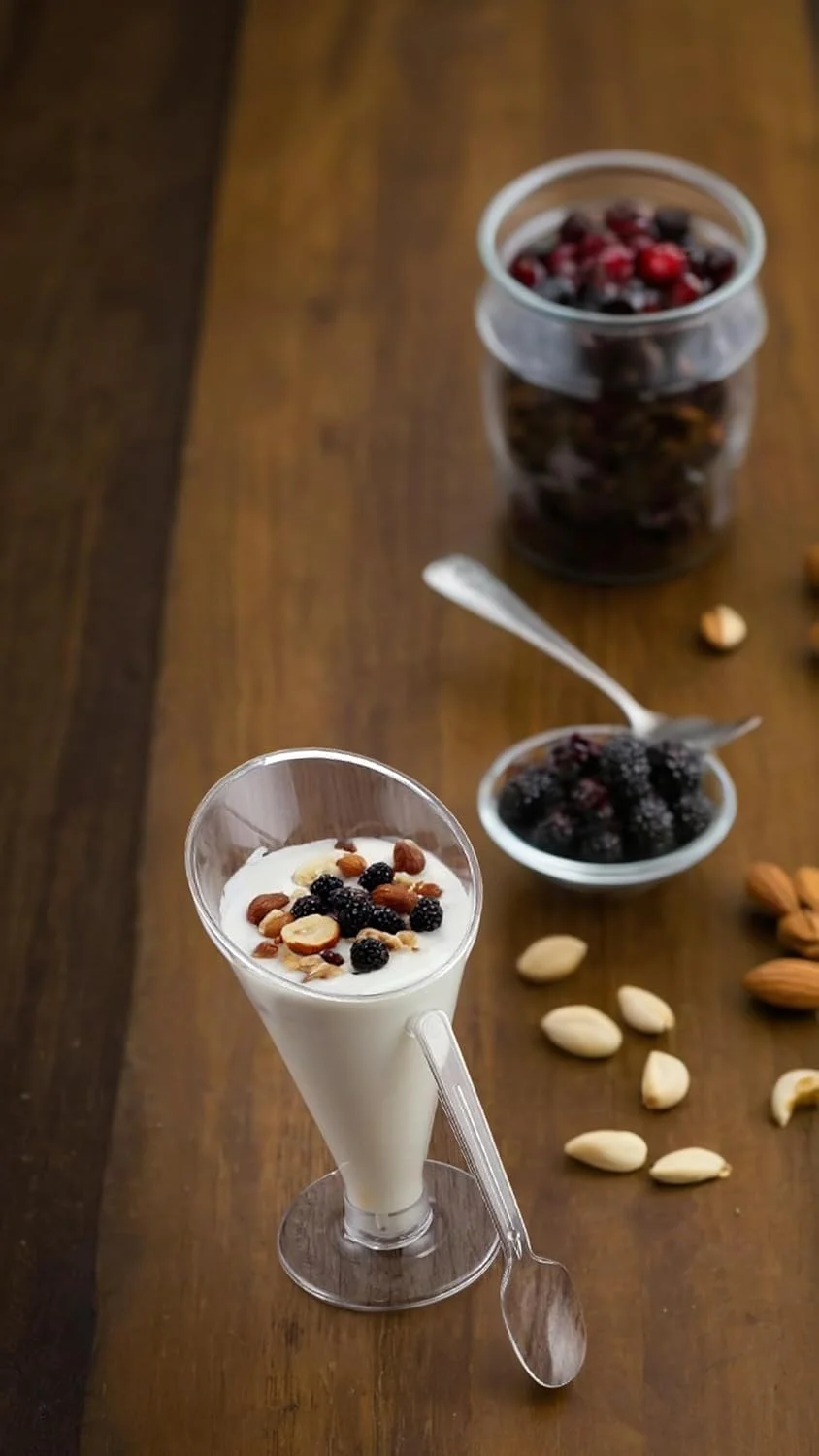 شیرین سون بسته 40 عددی فنجان و قاشق دسر شفاف - پلاستیکی 4 اونس برای دورهمی های خانگی، رویدادها، مهمانی ها، عروسی ها شیرین سون بسته 40 عددی فنجان و قاشق دسر شفاف - پلاستیکی 4 اونس برای دورهمی های خانگی، رویدادها، مهمانی ها، عروسی ها