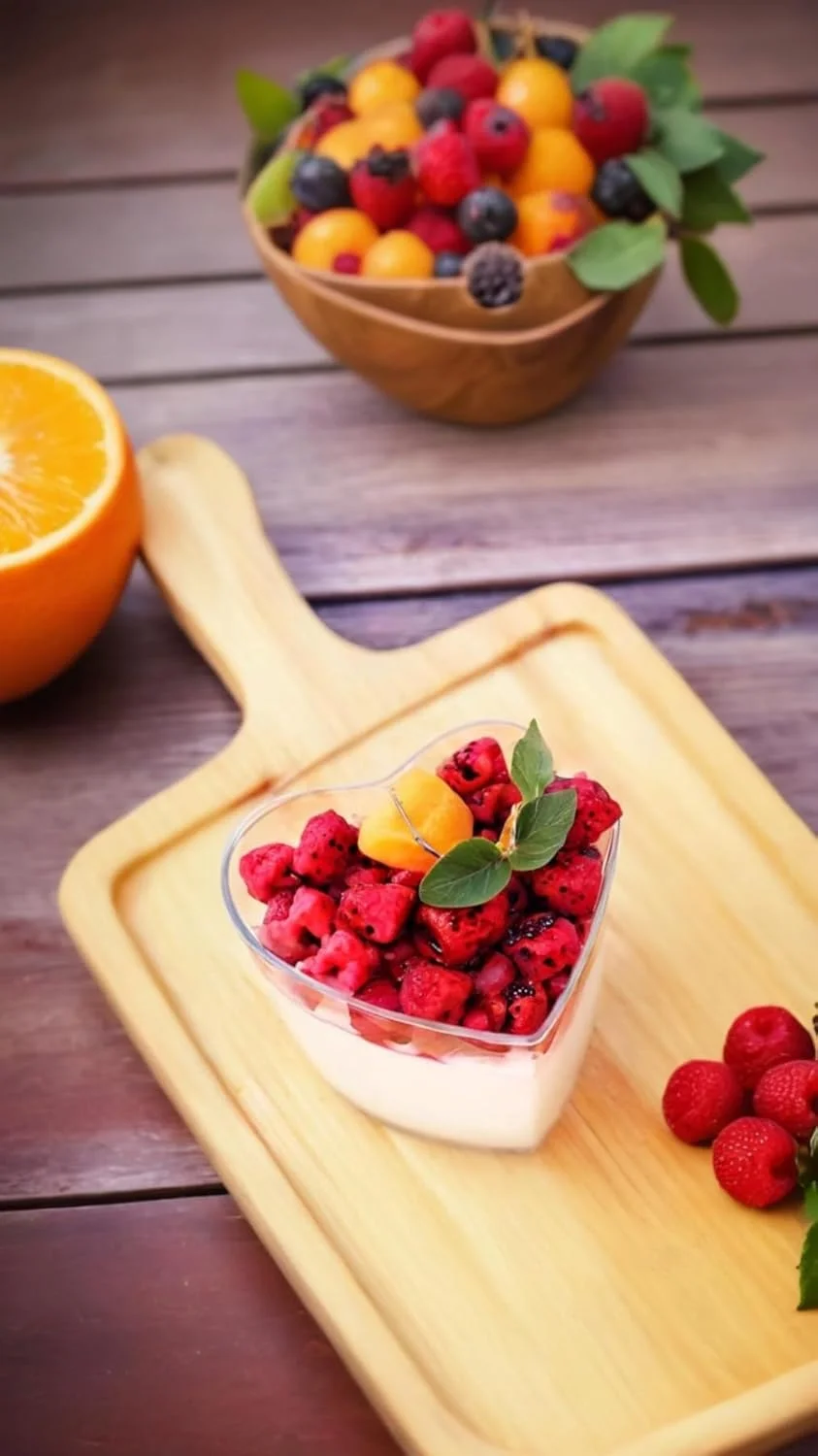 ظروف دسر قلبی شکل Sweet seven بسته 50 عددی - ظروف دسر مینی پلاستیکی قابل استفاده مجدد 150 میلی لیتری برای پودینگ، موس و موارد دیگر - ایده آل برای مهمانی های دسر ظروف دسر قلبی شکل Sweet seven بسته 50 عددی - ظروف دسر مینی پلاستیکی قابل استفاده مجدد 150 میلی لیتری برای پودینگ، موس و موارد دیگر - ایده آل برای مهمانی های دسر