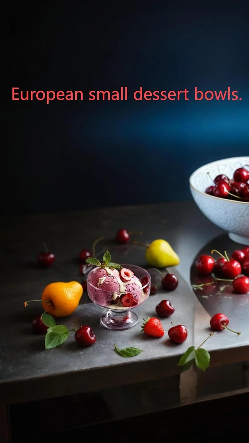 ست 6 عددی جام دسر شیشه ای Sweet Seven - کاسه های پایه دار 265 میلی لیتری بدون سرب برای ترایفل، پارفه، بستنی، آجیل و موارد دیگر ست 6 عددی جام دسر شیشه ای Sweet Seven - کاسه های پایه دار 265 میلی لیتری بدون سرب برای ترایفل، پارفه، بستنی، آجیل و موارد دیگر