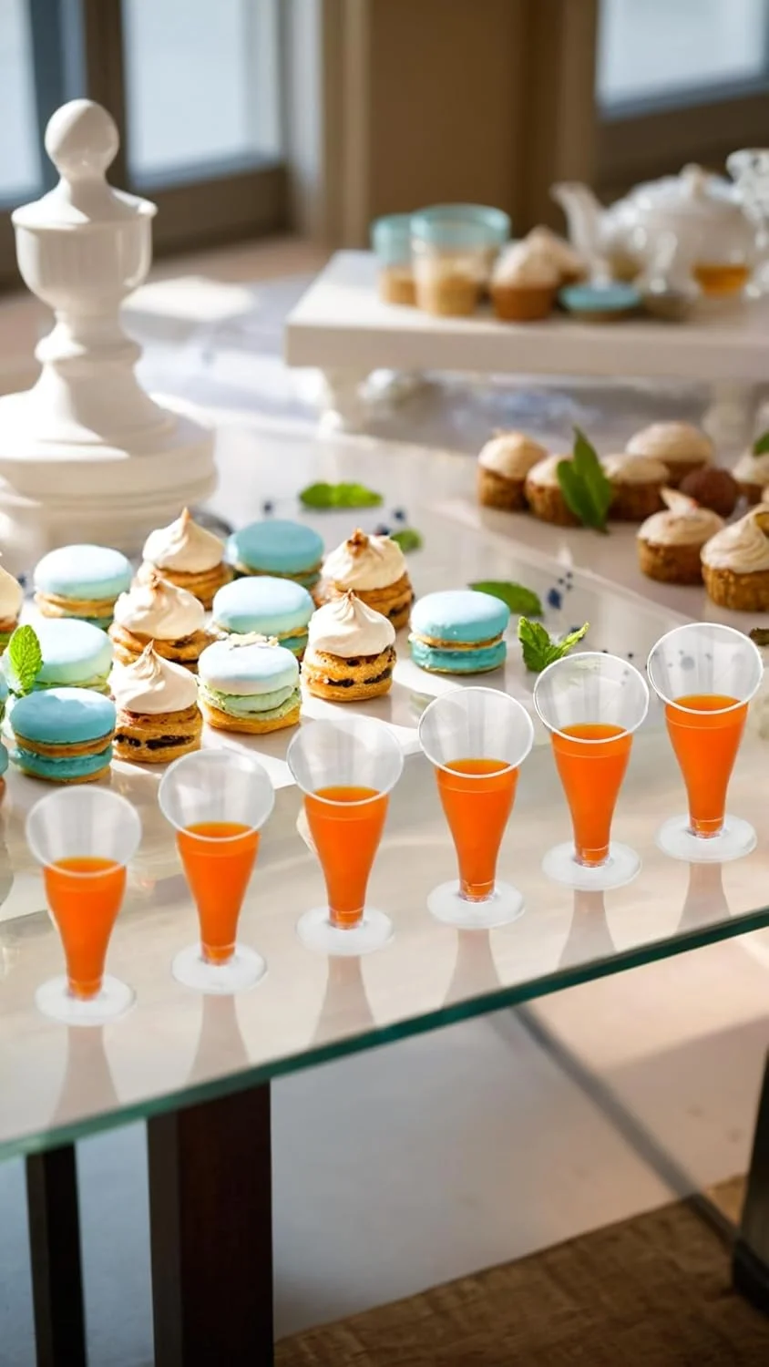 شیرین سون بسته 40 عددی فنجان و قاشق دسر شفاف - پلاستیکی 4 اونس برای دورهمی های خانگی، رویدادها، مهمانی ها، عروسی ها شیرین سون بسته 40 عددی فنجان و قاشق دسر شفاف - پلاستیکی 4 اونس برای دورهمی های خانگی، رویدادها، مهمانی ها، عروسی ها