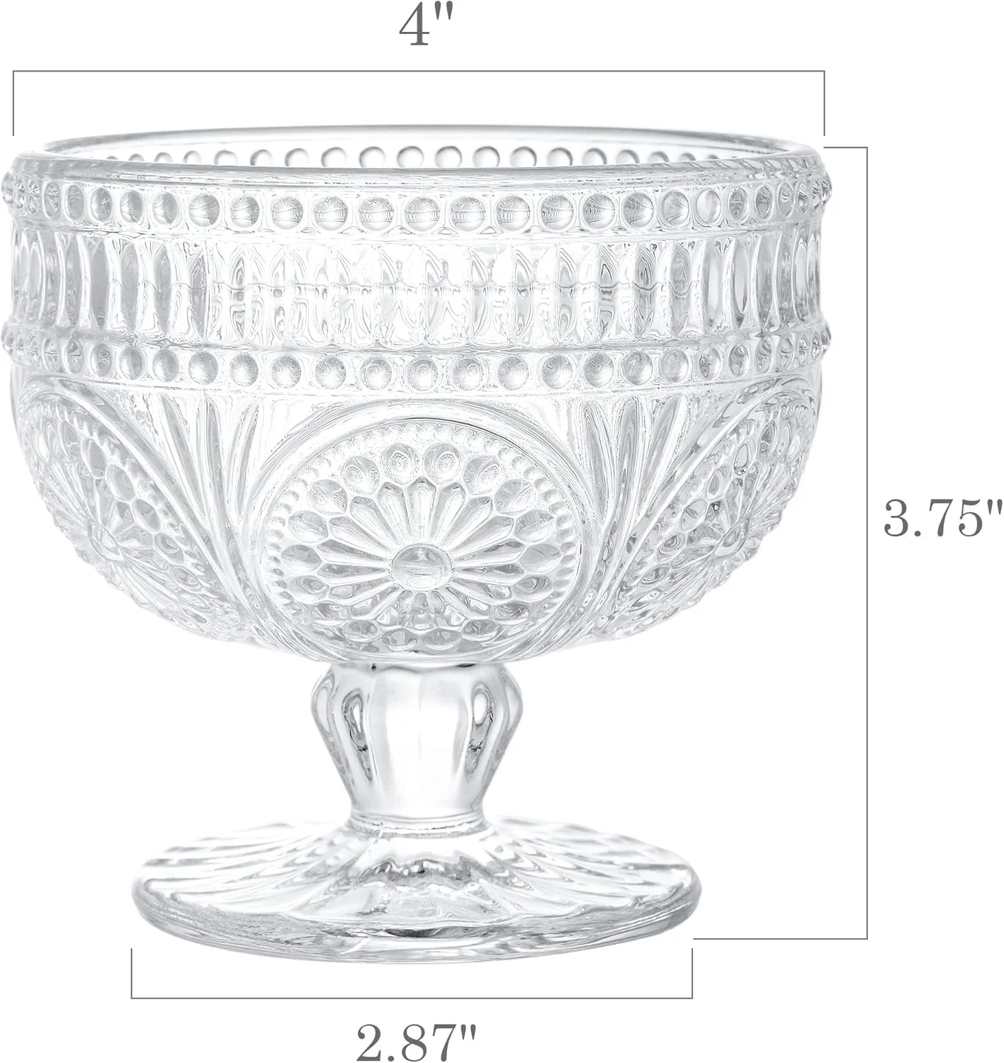 ظروف دسر شیشه ای Sweet Seven، بسته 2 عددی - ظروف کوچک 300 میلی لیتری مناسب بستنی، میوه، پودینگ، تنقلات و غلات ظروف دسر شیشه ای Sweet Seven، بسته 2 عددی - ظروف کوچک 300 میلی لیتری مناسب بستنی، میوه، پودینگ، تنقلات و غلات