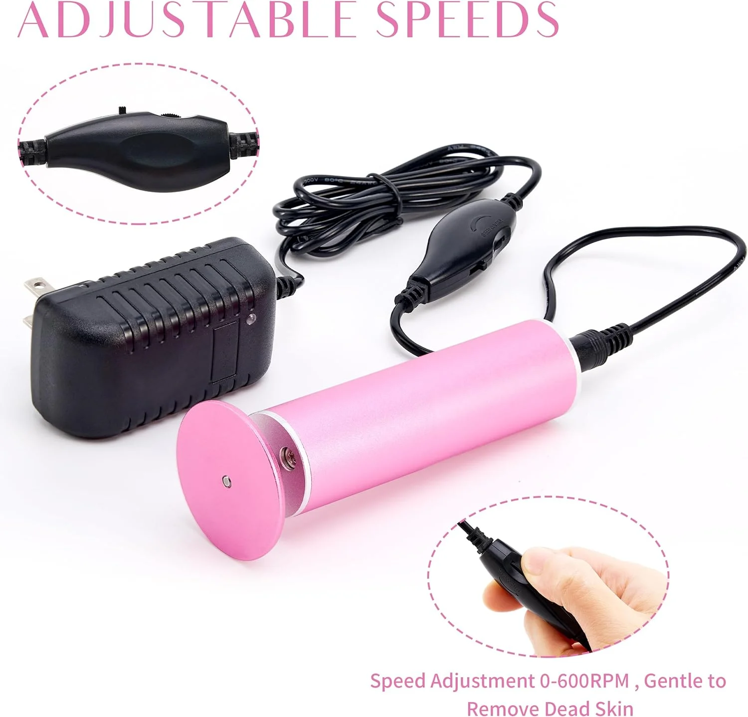 سوهان برقی پا، سوهان برقی پا با 60 عدد کاغذ سنباده تعویضی، سمباده پا خود چسب با چرخش 360 درجه، پوسته آلومینیومی، ناحیه سوهان کاری بزرگ و کنترل کننده سرعت قابل تنظیم سوهان برقی پا، سوهان برقی پا با 60 عدد کاغذ سنباده تعویضی، سمباده پا خود چسب با چرخش 360 درجه، پوسته آلومینیومی، ناحیه سوهان کاری بزرگ و کنترل کننده سرعت قابل تنظیم