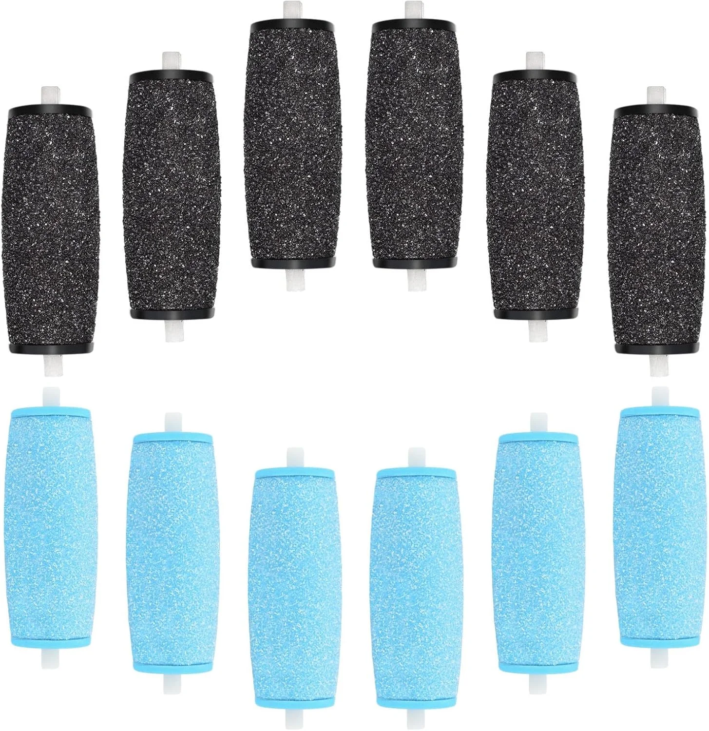 ۱۲ عدد غلتک یدکی زبر برای پا، سری غلتکی یدکی بسیار زبر، سری غلتکی یدکی سازگار با ابزار برقی از بین برنده پینه پا ۱۲ عدد غلتک یدکی زبر برای پا، سری غلتکی یدکی بسیار زبر، سری غلتکی یدکی سازگار با ابزار برقی از بین برنده پینه پا