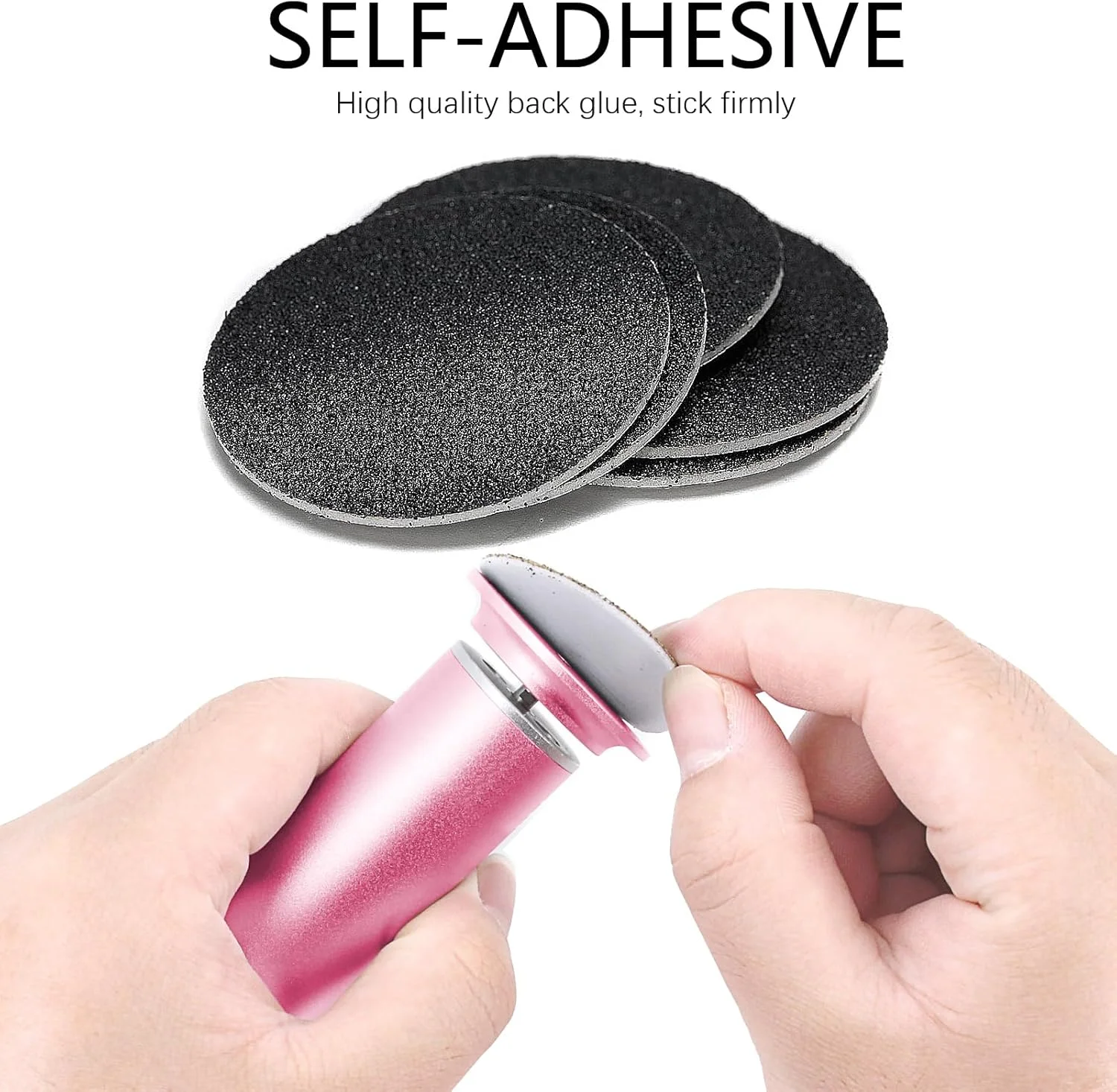 ۶۰ عدد دیسک سمباده ای قابل تعویض برای سوهان برقی پا و از بین برنده پینه (درجه زبری ۸۰) ۶۰ عدد دیسک سمباده ای قابل تعویض برای سوهان برقی پا و از بین برنده پینه (درجه زبری ۸۰)