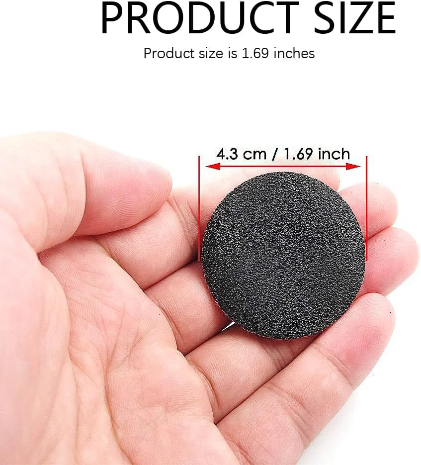 ۶۰ عدد دیسک سمباده ای قابل تعویض برای سوهان برقی پا و از بین برنده پینه (درجه زبری ۸۰) ۶۰ عدد دیسک سمباده ای قابل تعویض برای سوهان برقی پا و از بین برنده پینه (درجه زبری ۸۰)