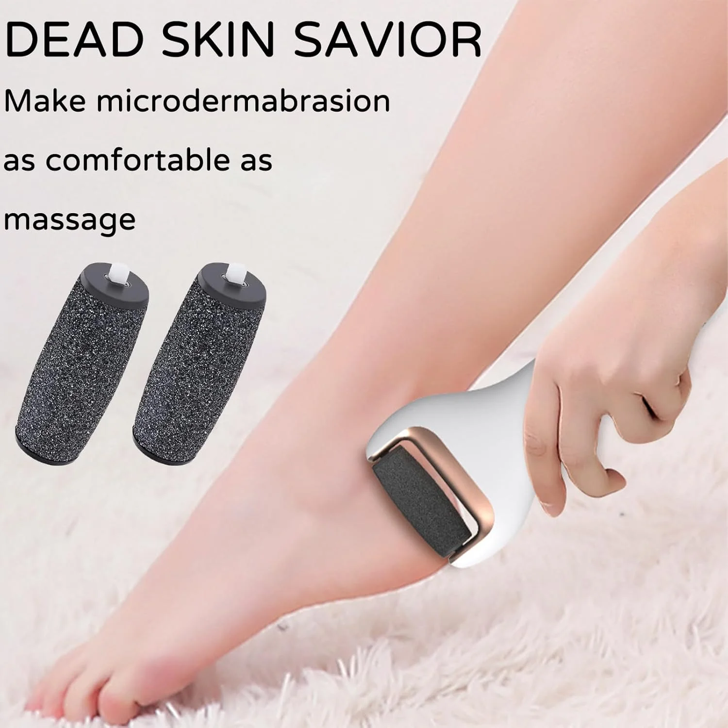 بسته 12 عددی غلطک یدکی از بین برنده پینه شول، بسته پرکننده برای سرهای غلطکی سوهان برقی پا، سازگار با Scholl Velvet Smooth، برای از بین بردن پینه بسته 12 عددی غلطک یدکی از بین برنده پینه شول، بسته پرکننده برای سرهای غلطکی سوهان برقی پا، سازگار با Scholl Velvet Smooth، برای از بین بردن پینه