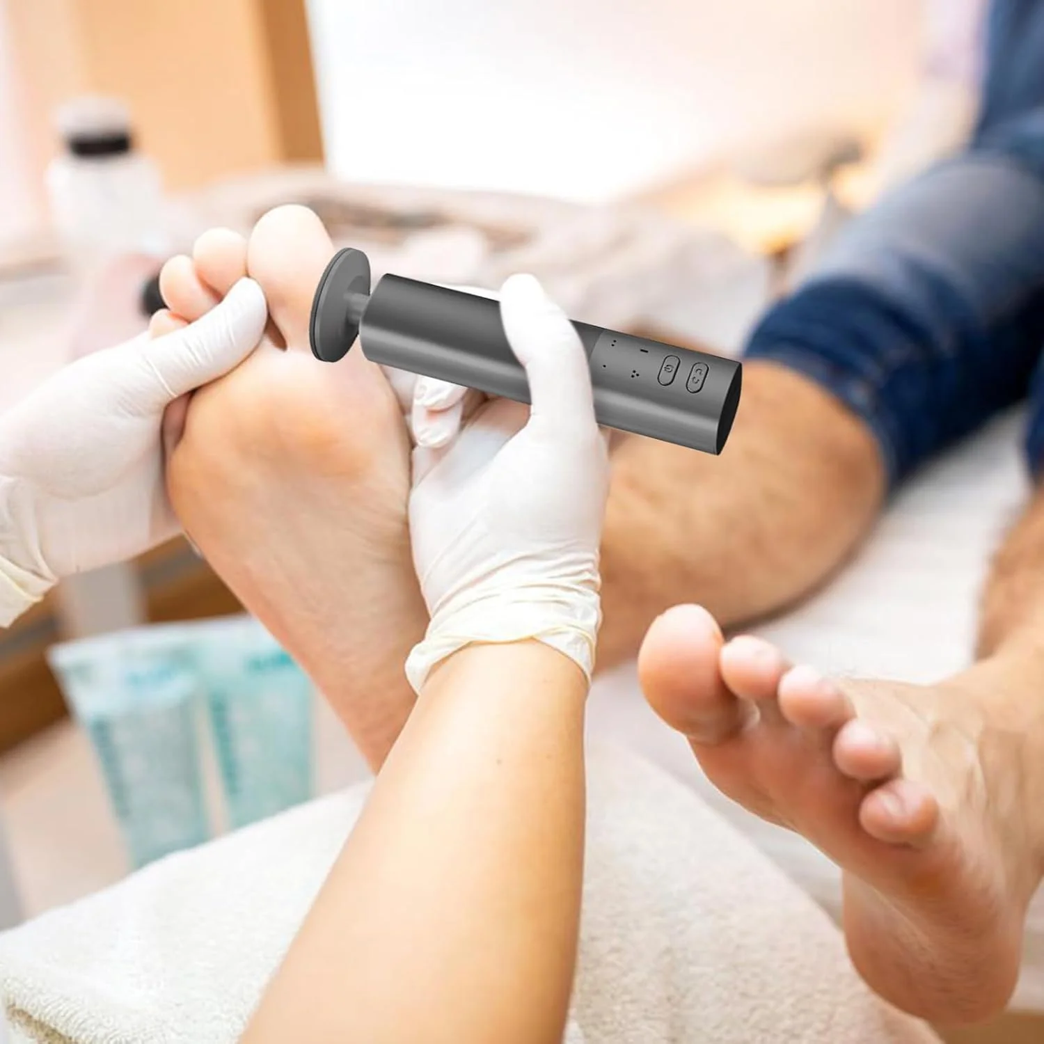 ابزار برقی از بین برنده پینه پا، اسکرابر ارتقا یافته پوست مرده پا، ابزار پدیکور با سرهای قابل تعویض برای بزرگسالان، زنان، مردان ابزار برقی از بین برنده پینه پا، اسکرابر ارتقا یافته پوست مرده پا، ابزار پدیکور با سرهای قابل تعویض برای بزرگسالان، زنان، مردان