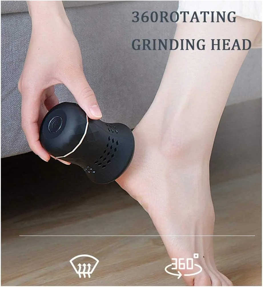 سوهان پا و از بین برنده پینه با مکش داخلی، اسکرابر برقی پا از بین برنده پوست مرده، ابزار پدیکور سنگ پا برای پاشنه های ترک خورده و پوست سخت، A (C) سوهان پا و از بین برنده پینه با مکش داخلی، اسکرابر برقی پا از بین برنده پوست مرده، ابزار پدیکور سنگ پا برای پاشنه های ترک خورده و پوست سخت، A (C)