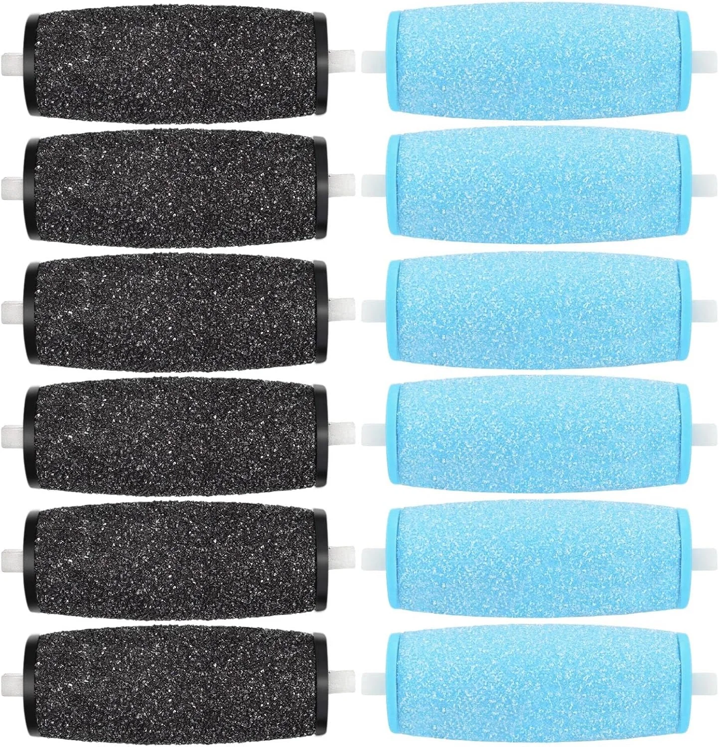 ۱۲ عدد غلتک یدکی زبر برای پا، سری غلتکی یدکی بسیار زبر، سری غلتکی یدکی سازگار با ابزار برقی از بین برنده پینه پا ۱۲ عدد غلتک یدکی زبر برای پا، سری غلتکی یدکی بسیار زبر، سری غلتکی یدکی سازگار با ابزار برقی از بین برنده پینه پا