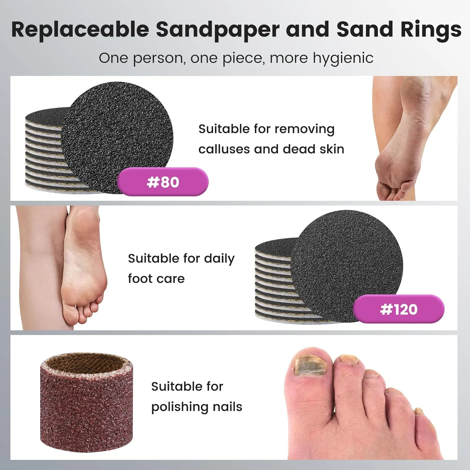 سوهان پا و دریل ناخن 2 در 1، از بین برنده پینه برقی قابل شارژ پا با 9 تنظیمات قابل تنظیم، صفحه نمایش دیجیتال، از بین برنده پینه برقی برای پا، اسکرابر پا برای زنان و مردان (مشکی) سوهان پا و دریل ناخن 2 در 1، از بین برنده پینه برقی قابل شارژ پا با 9 تنظیمات قابل تنظیم، صفحه نمایش دیجیتال، از بین برنده پینه برقی برای پا، اسکرابر پا برای زنان و مردان (مشکی)