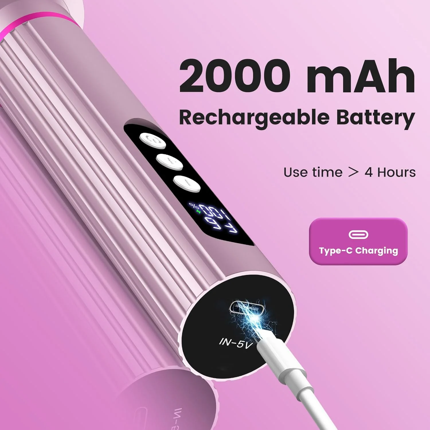 سوهان پا و دریل ناخن 2 در 1، از بین برنده پینه برقی پا قابل شارژ با 9 تنظیمات قابل تنظیم، صفحه نمایش دیجیتال از بین برنده پینه برقی برای پا، اسکرابر پا برای زنان و مردان (صورتی روشن) سوهان پا و دریل ناخن 2 در 1، از بین برنده پینه برقی پا قابل شارژ با 9 تنظیمات قابل تنظیم، صفحه نمایش دیجیتال از بین برنده پینه برقی برای پا، اسکرابر پا برای زنان و مردان (صورتی روشن)