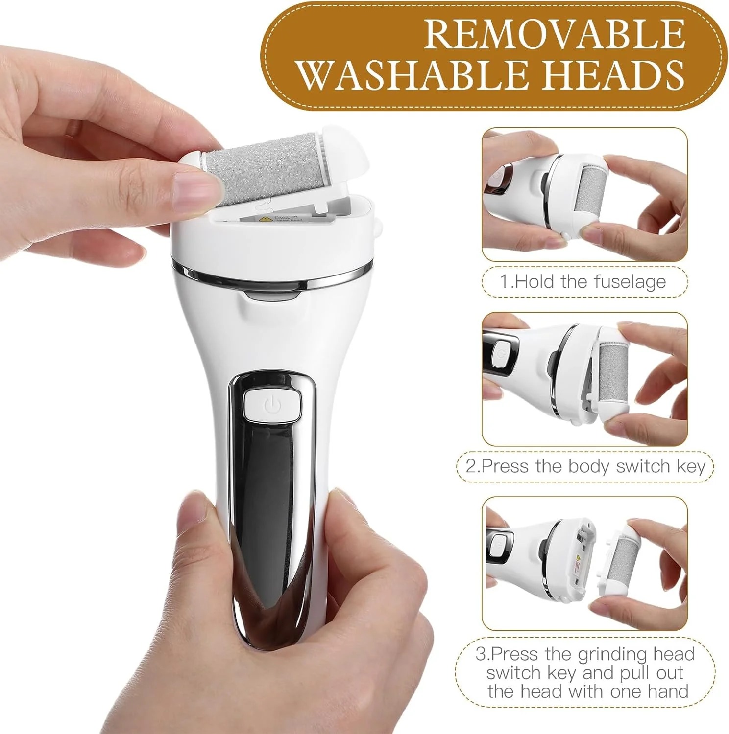 9 عدد سری غلتکی جایگزین مختلف Qinyoung برای کیت پدیکور برقی پا، سری غلتکی مراقبت از پا، زبر اضافی، زبر معمولی، نرم، ابزار پدیکور زبر برای پوست مرده