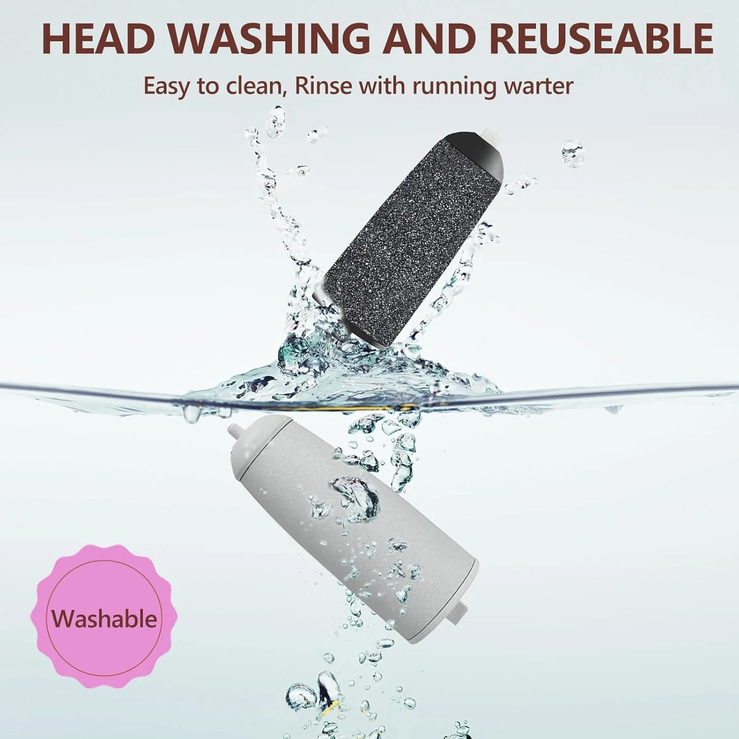 بسته 9 عددی سری یدکی پدیکور، سری غلتکی برقی از بین برنده پینه پا شامل 5 سری خیلی زبر و 4 سری زبر معمولی سازگار با Haootadiy، Flawless Pedi، Nuve بسته 9 عددی سری یدکی پدیکور، سری غلتکی برقی از بین برنده پینه پا شامل 5 سری خیلی زبر و 4 سری زبر معمولی سازگار با Haootadiy، Flawless Pedi، Nuve