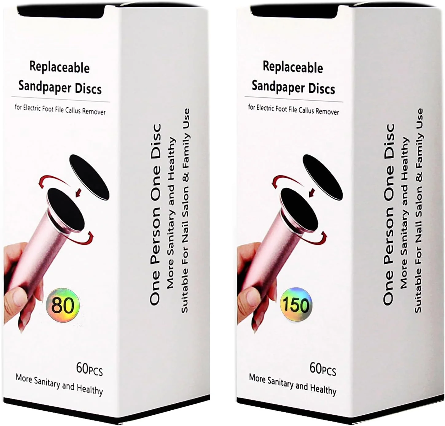 بسته 120 عددی سمباده برای از بین برنده پینه برقی، سوهان پا، دیسک های سمباده حرفه ای برای پا، از بین برنده پینه بسته 120 عددی سمباده برای از بین برنده پینه برقی، سوهان پا، دیسک های سمباده حرفه ای برای پا، از بین برنده پینه