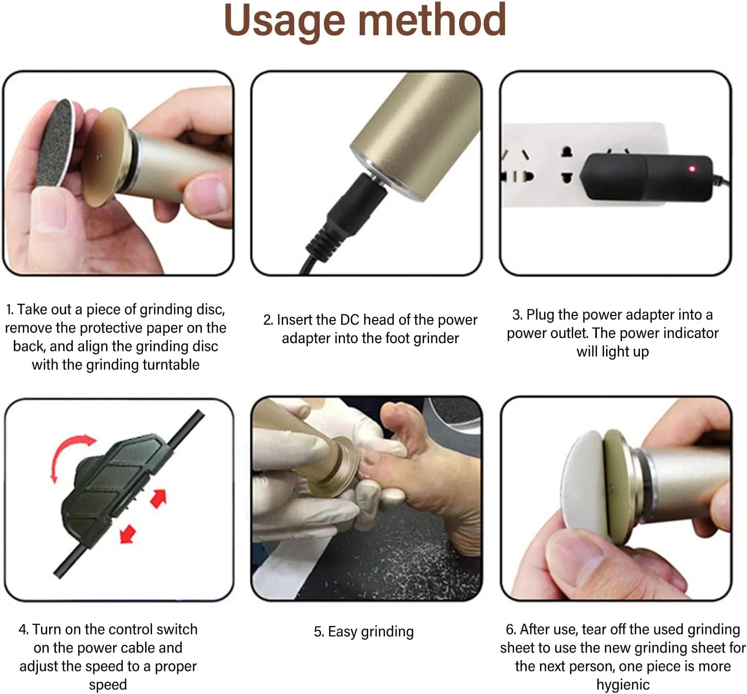 بسته 60 عددی دیسک سمباده سوهان پا با درجه زبری 60، سمباده های جایگزین برای سوهان برقی پا، سرعت قابل تنظیم، از بین برنده پینه بسته 60 عددی دیسک سمباده سوهان پا با درجه زبری 60، سمباده های جایگزین برای سوهان برقی پا، سرعت قابل تنظیم، از بین برنده پینه