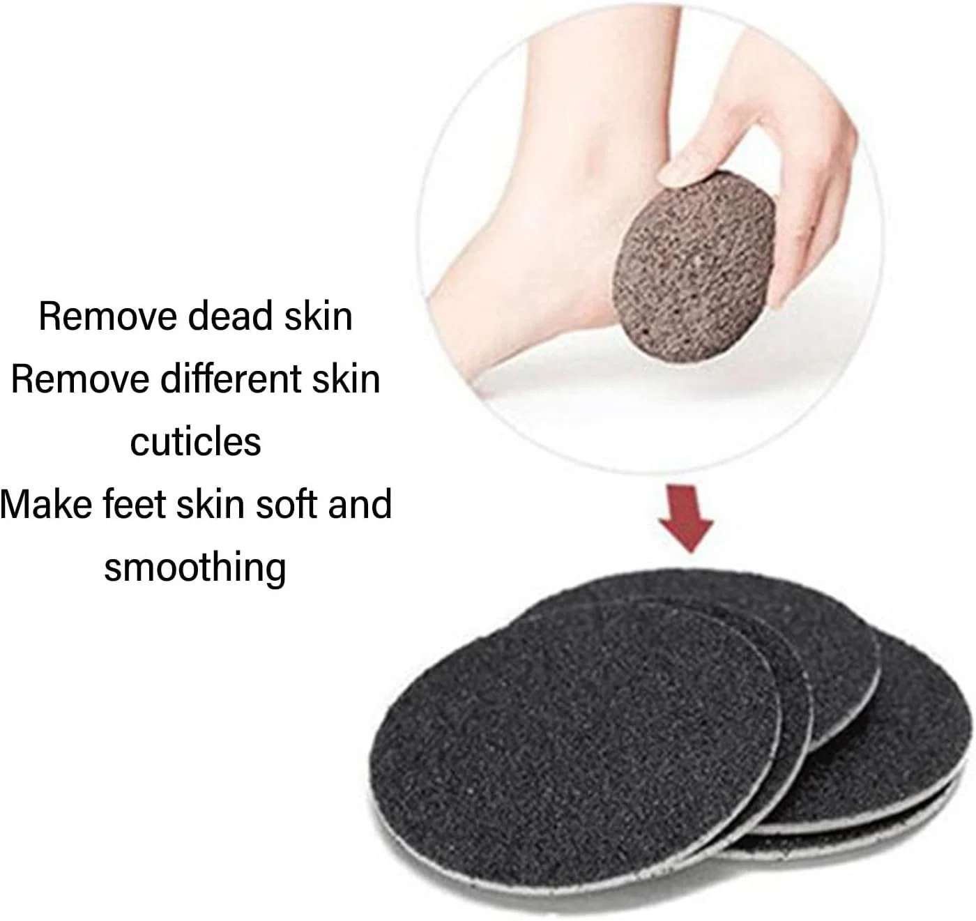 بسته 60 عددی دیسک سمباده سوهان پا با درجه زبری 60، سمباده های جایگزین برای سوهان برقی پا، سرعت قابل تنظیم، از بین برنده پینه بسته 60 عددی دیسک سمباده سوهان پا با درجه زبری 60، سمباده های جایگزین برای سوهان برقی پا، سرعت قابل تنظیم، از بین برنده پینه