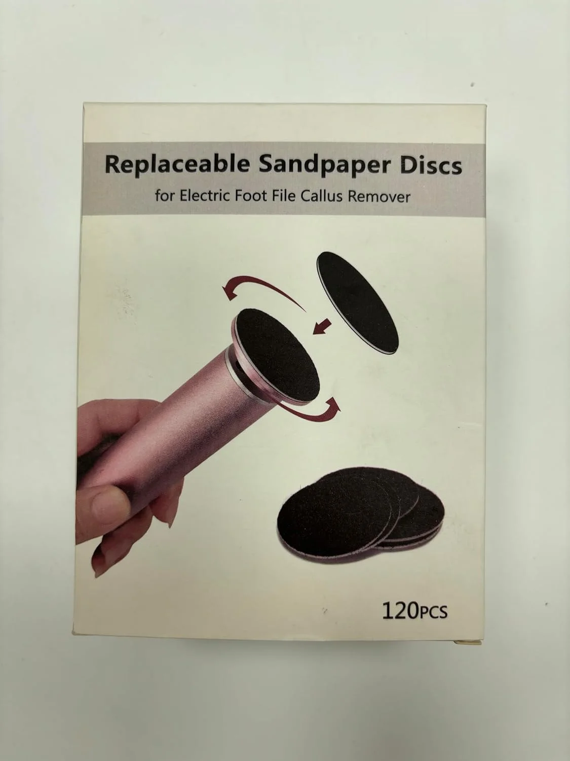 بسته 120 عددی سمباده برای از بین برنده پینه برقی، سوهان پا، دیسک های سمباده حرفه ای برای پا، از بین برنده پینه بسته 120 عددی سمباده برای از بین برنده پینه برقی، سوهان پا، دیسک های سمباده حرفه ای برای پا، از بین برنده پینه