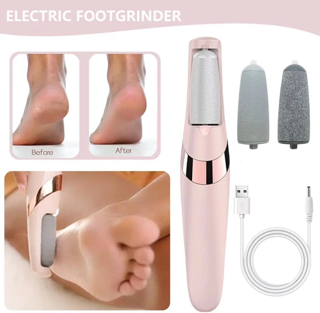 سوهان برقی پدیکور Tomdesk، ست پدیکور، مراقبت برقی پا، سوهان شارژی پا، ابزار پدیکور برای مراقبت از پوست های خشک و ترک خورده