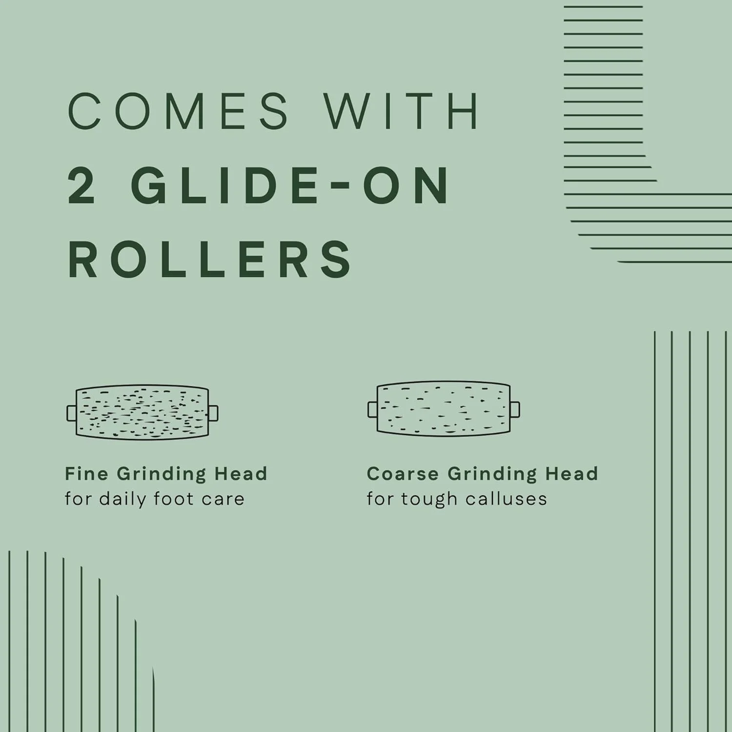 دستگاه الکتریکی از بین برنده پینه وینستون، بی سیم، قابل شارژ، دستگاه پدیکور حذف پوست مرده با سرهای غلتکی ظریف و زبر، اسکرابر پا با سرعت قابل تنظیم