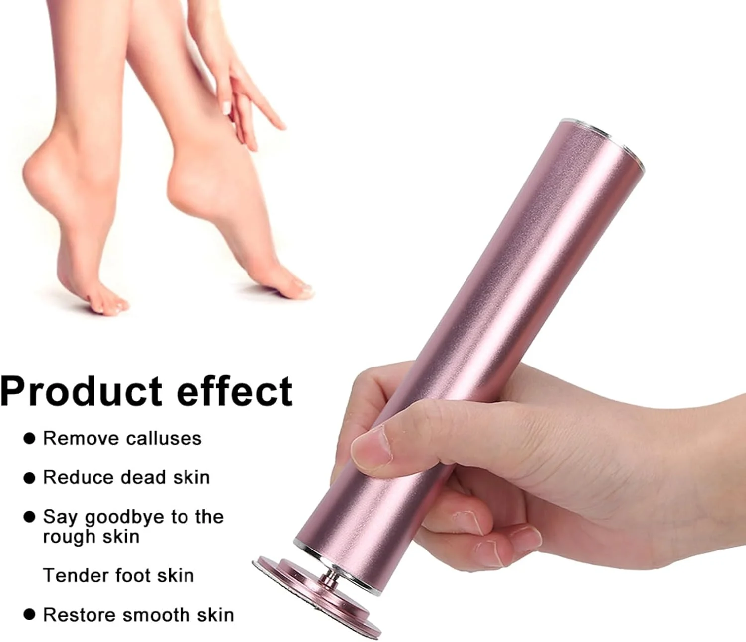 سوهان برقی پدیکور یوسو، سوهان بی سیم پا، دستگاه سنگین و شارژی اتوماتیک، ابزار پدیکور برای از بین بردن پوست مرده