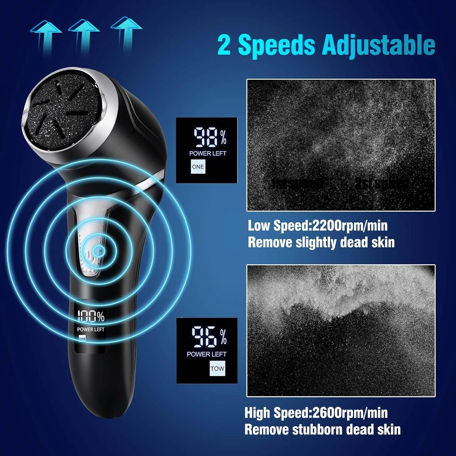 سوهان برقی پدیکور و از بین برنده پینه پا یوایکی سوهان برقی پدیکور و از بین برنده پینه پا یوایکی