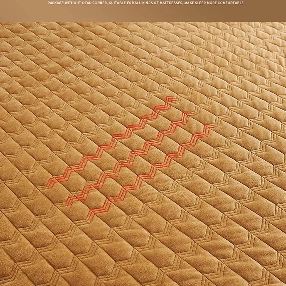 ست روتختی دامن چین دار 3 تکه، ملحفه تخت با دامن، دامن تخت سایز کینگ، روتختی دامن چین دار، دامن تخت چین دار کامل، روکش دامن تخت، با 2 روبالشی (C,180x220CM/71x87in)