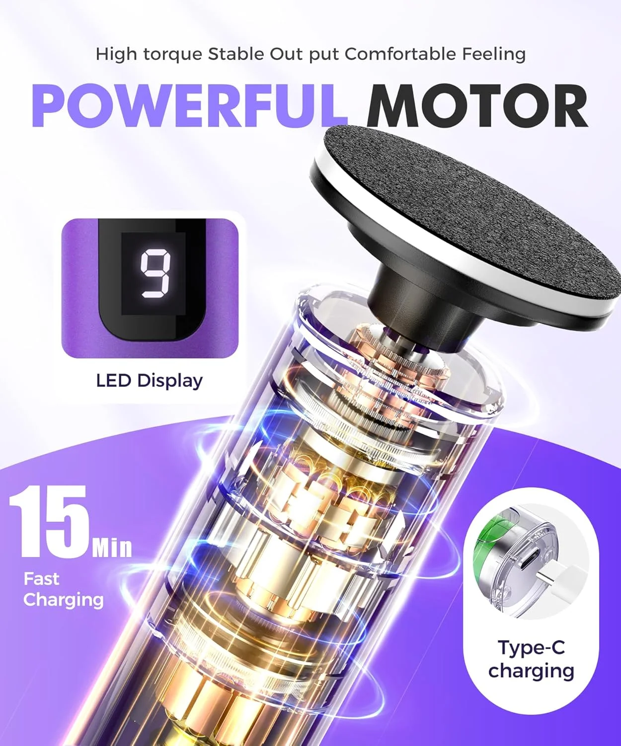 سوهان برقی پدیکور ZYOUO، شارژی و قابل حمل، دارای باتری 1800mAh، 1-9 درجه تنظیم سرعت، مناسب برای پدیکور، مراقبت از ناخن، استفاده در منزل و مسافرت سوهان برقی پدیکور ZYOUO، شارژی و قابل حمل، دارای باتری 1800mAh، 1-9 درجه تنظیم سرعت، مناسب برای پدیکور، مراقبت از ناخن، استفاده در منزل و مسافرت