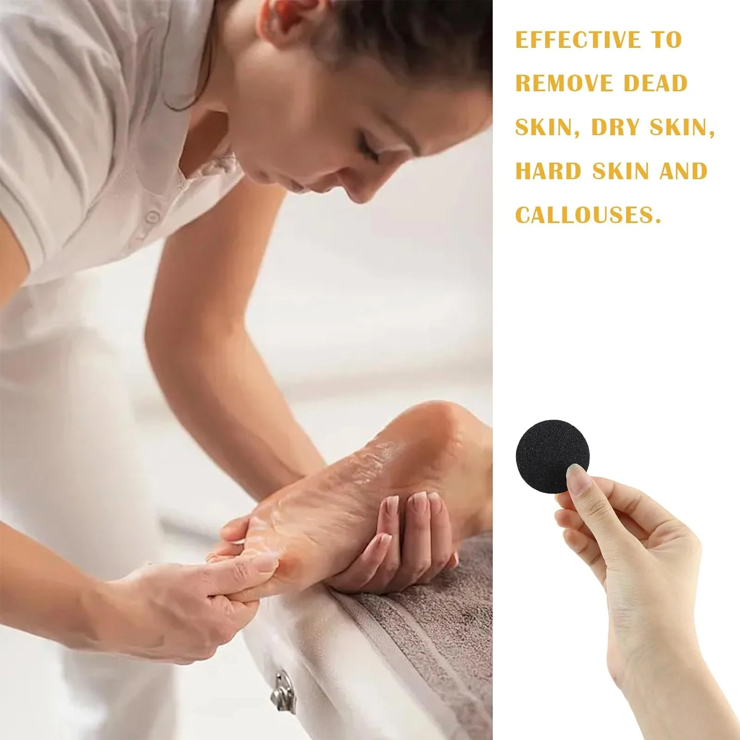 ZJIVQO بسته 60 عددی کاغذ سمباده سنگ پا برقی، پد جایگزین سمباده سوهان پا برای ابزار حذف پینه برقی، پوست مرده و ترک پاشنه پا ZJIVQO بسته 60 عددی کاغذ سمباده سنگ پا برقی، پد جایگزین سمباده سوهان پا برای ابزار حذف پینه برقی، پوست مرده و ترک پاشنه پا