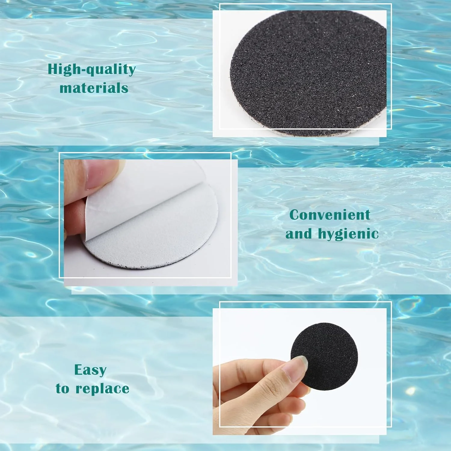 ZJIVQO بسته 60 عددی کاغذ سمباده سنگ پا برقی، پد جایگزین سمباده سوهان پا برای ابزار حذف پینه برقی، پوست مرده و ترک پاشنه پا ZJIVQO بسته 60 عددی کاغذ سمباده سنگ پا برقی، پد جایگزین سمباده سوهان پا برای ابزار حذف پینه برقی، پوست مرده و ترک پاشنه پا