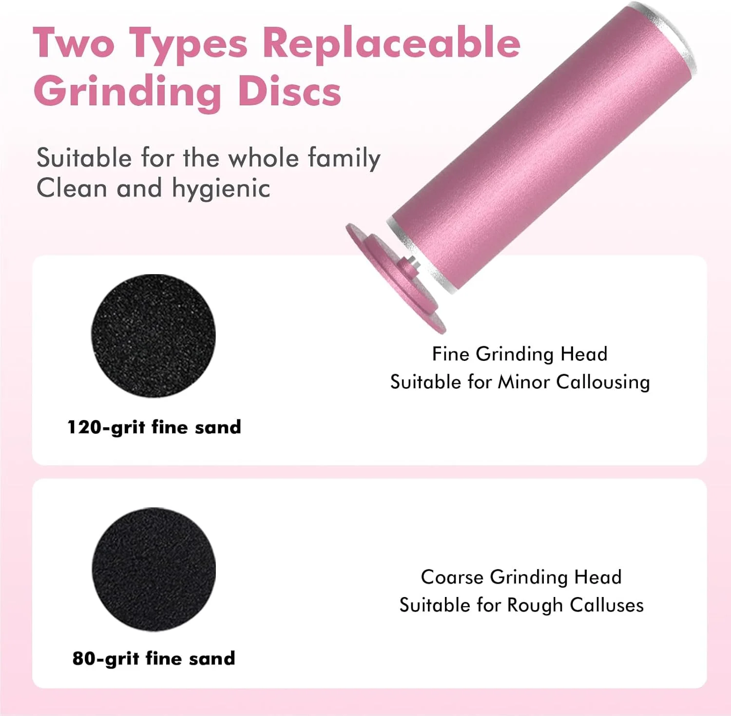 سوهان برقی پدیکور پا 2 در 1 Waysse به همراه دیسک های سمباده ای قابل تعویض، دارای 9 سرعت قابل تنظیم، ابزار حرفه ای پدیکور برقی از بین برنده پوست های مرده و پینه سوهان برقی پدیکور پا 2 در 1 Waysse به همراه دیسک های سمباده ای قابل تعویض، دارای 9 سرعت قابل تنظیم، ابزار حرفه ای پدیکور برقی از بین برنده پوست های مرده و پینه