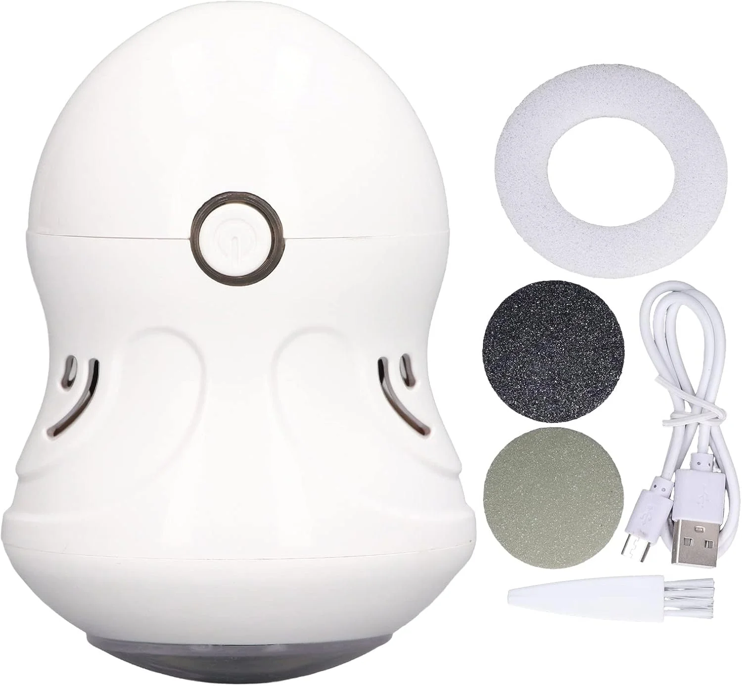 سوهان برقی پدیکور و از بین برنده پینه پا Vomeko، قابل شارژ، قابل حمل، مناسب برای از بین بردن پوست مرده، ابزار پدیکور