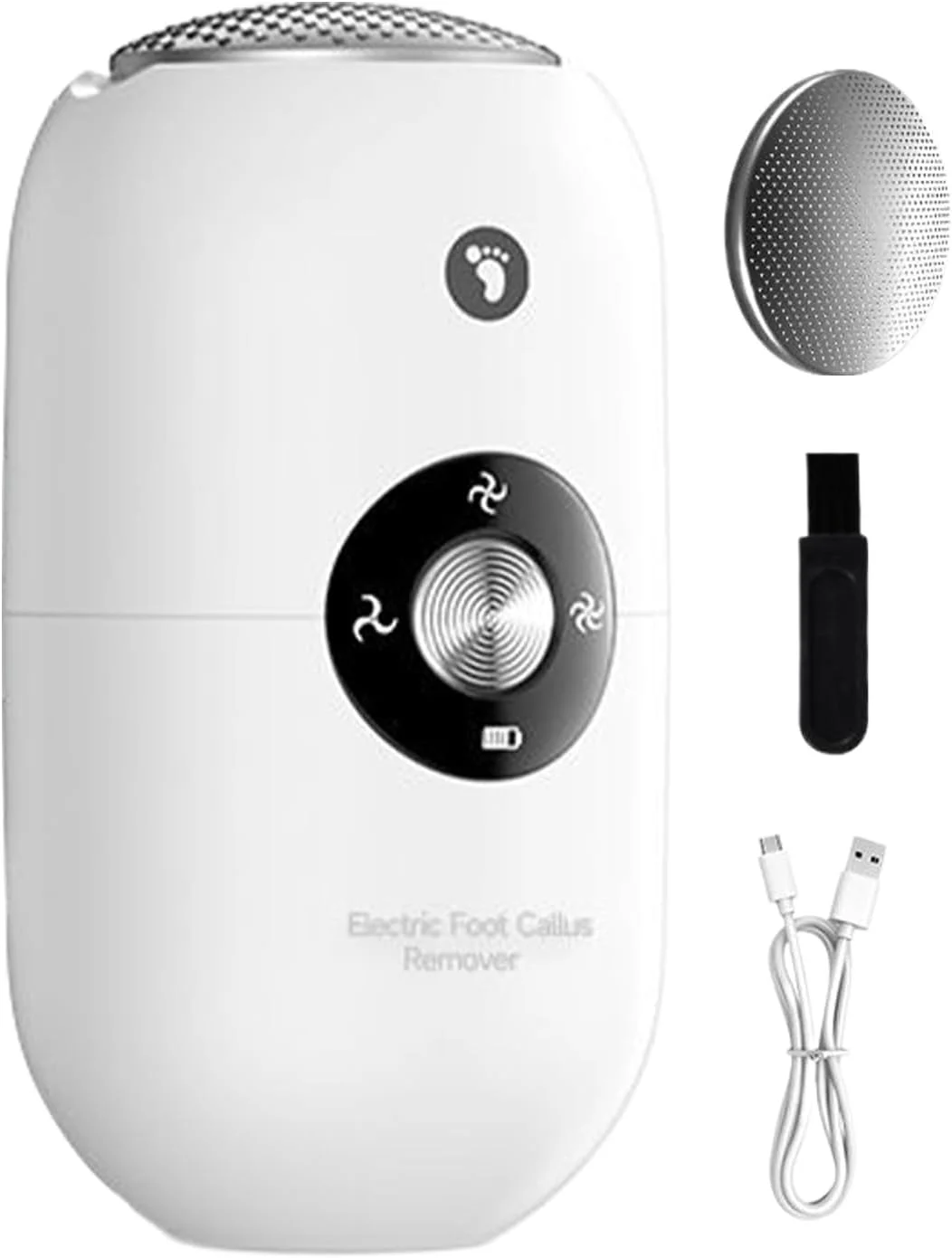 از بین برنده پینه پا، از بین برنده پینه پا ارتقا یافته، اسکرابر برقی قابل شارژ حرفه ای، ابزار پدیکور پوست خشک و مرده برای مسافرت در منزل