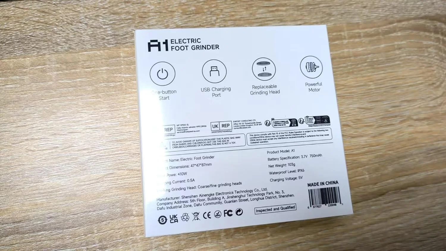 Hard Skin Remover Foot Electric File, Callus Remover for Feet, Rechargeable Foot Grinder with Three Speed Settings, Ideal Pedicure Set for Foot Care, Dry Skin and Callus Removal,Matte Black Hard Skin Remover Foot Electric File, Callus Remover for Feet, Rechargeable Foot Grinder with Three Speed Settings, Ideal Pedicure Set for Foot Care, Dry Skin and Callus Removal,Matte Black