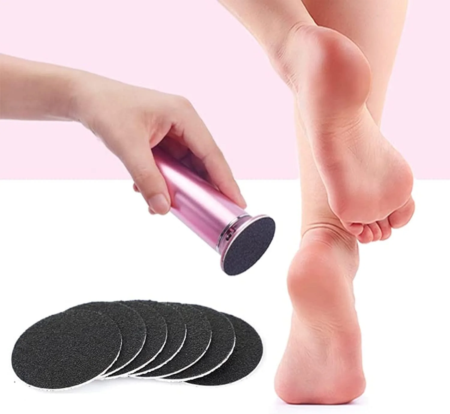 سوهان برقی پدیکور پا TTEDOYE، دستگاه سنگ پای برقی برای از بین بردن پینه پا، دستگاه پدیکور برقی پا، دستگاه از بین برنده پینه پا