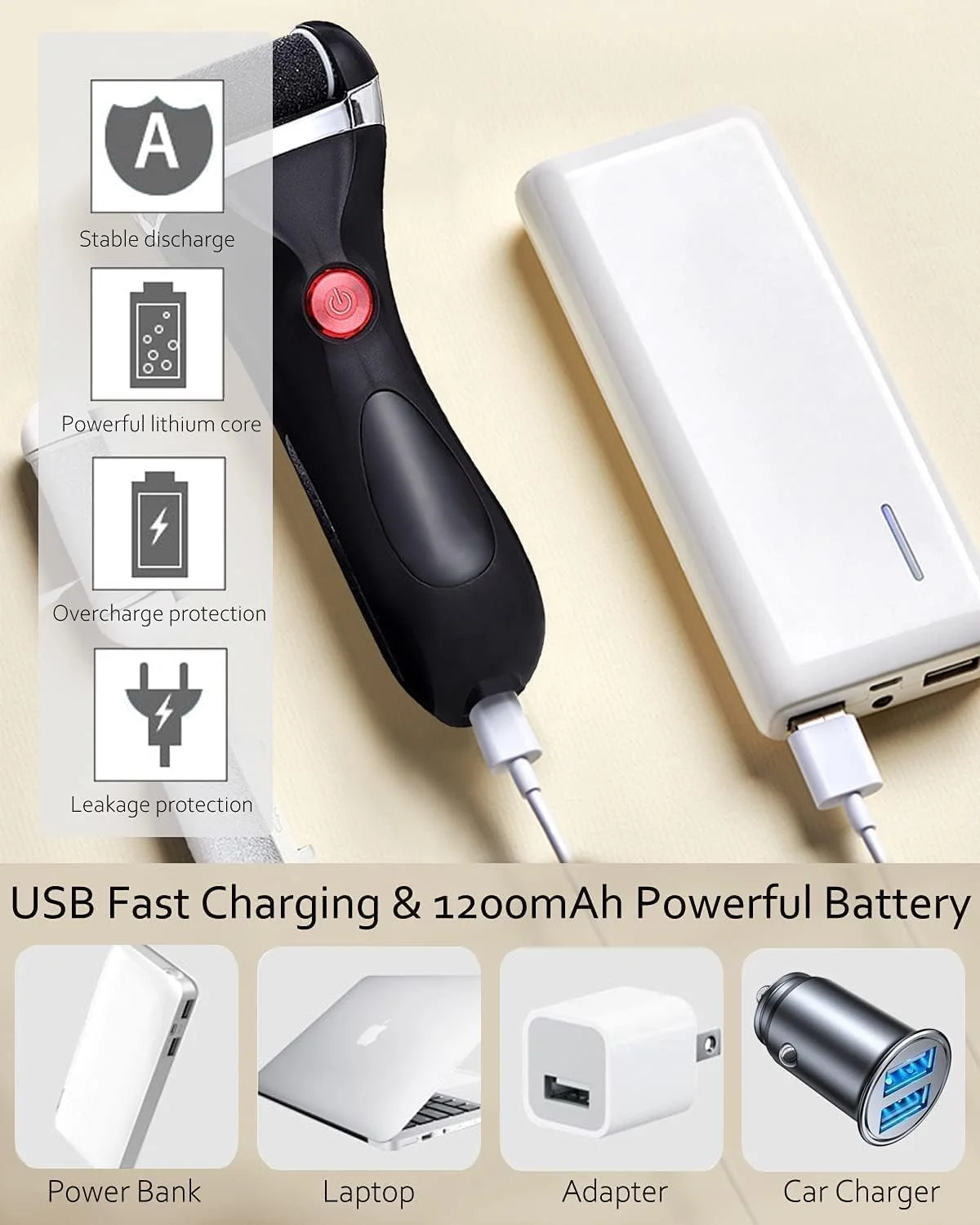 سوهان برقی پا SYOSI برای پوست سخت، قابل شارژ USB، ضد آب، از بین برنده پینه با 3 غلتک سنگ پا و ست اسکراپر پا 10 در 1، مراقبت از پا برای پاشنه ترک خورده خشک سوهان برقی پا SYOSI برای پوست سخت، قابل شارژ USB، ضد آب، از بین برنده پینه با 3 غلتک سنگ پا و ست اسکراپر پا 10 در 1، مراقبت از پا برای پاشنه ترک خورده خشک