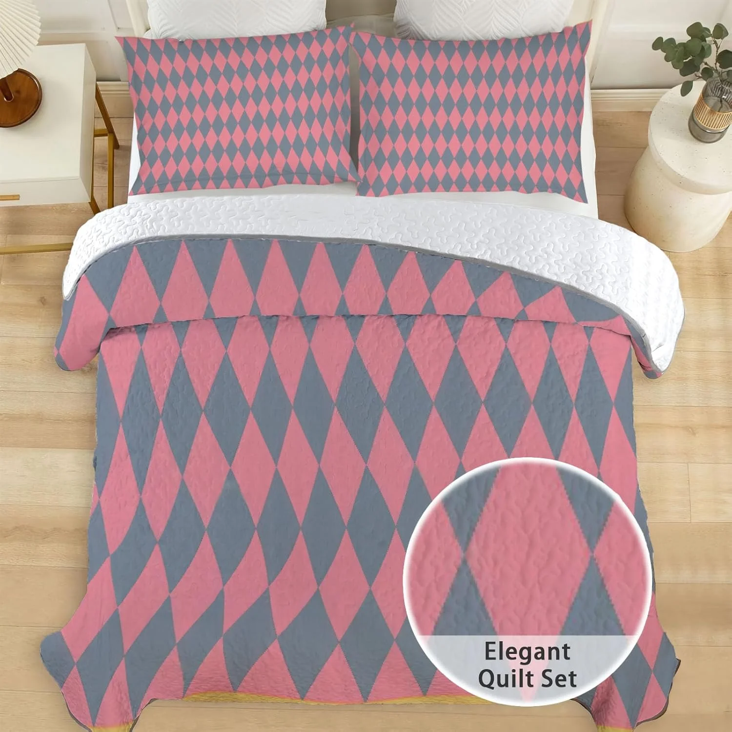 رو تختی دو نفره آلنجوی با طرح جادویی و ماجراجویی، ست روتختی فیلم انیمیشنی فانتزی، لحاف پارچه ای قابل شستشو با 1 روبالشی SC00251-007