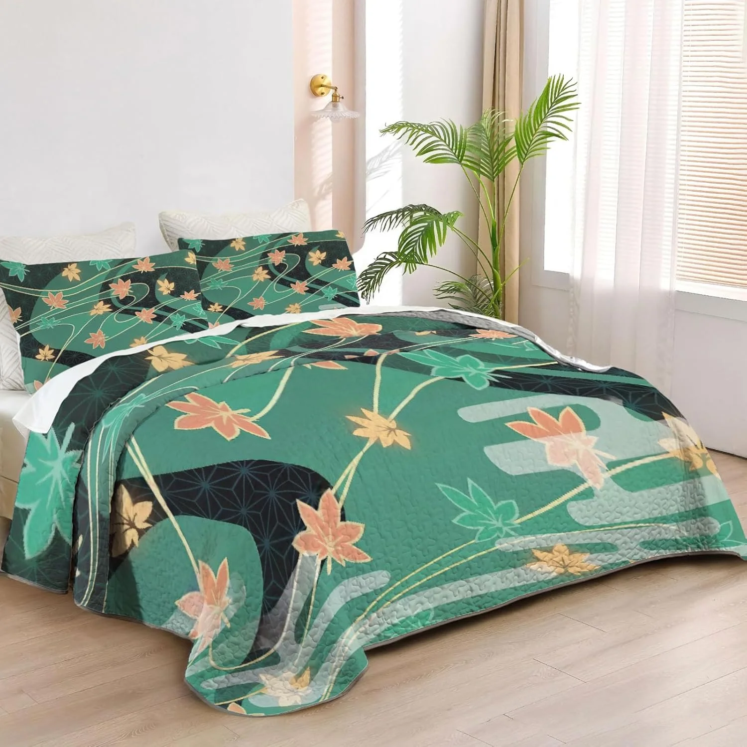 رو تختی طرح بازی ماجراجویی فانتزی سایز دوقلو Allenjoy، ست روتختی بازی ویدیویی، لحاف قابل شستشو با 1 روبالشتی SC00240-007