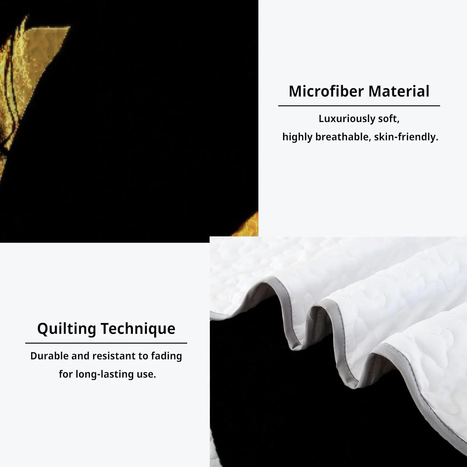 روتختی طرح اسب سایز کینگ Allenjoy، ست ملحفه پارچه ای قابل شستشو به همراه 2 روبالشتی مدل SC00134-007