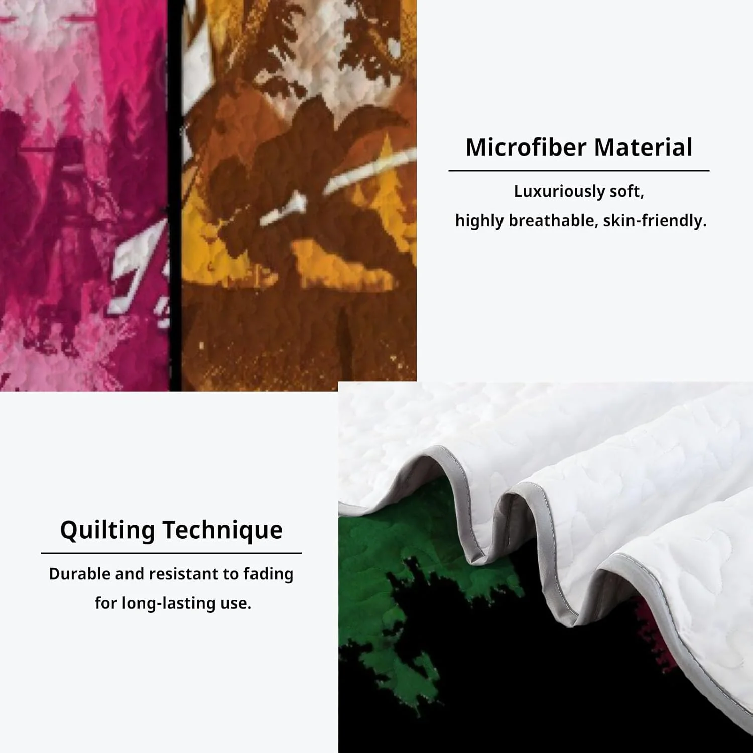 روتختی طرح بازی ویدیویی آلنجوی سایز کینگ به همراه دو روبالشی مدل SC00041-007، پارچه قابل شستشو